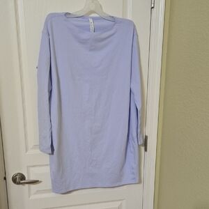 lululemon athletica Lavender Crew Neck Tunic Dress